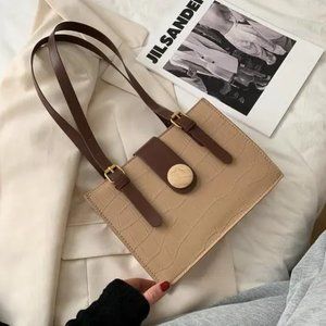 Piquadro Muse crossbody bag, 24 cm, Saffron